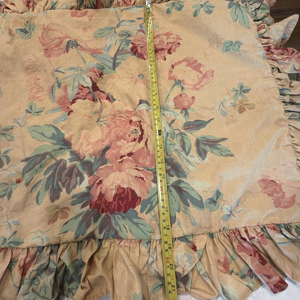 ONE (1) RALPH LAUREN ELSA Grasslands King Pillow Sham - Picture 5 of 10
